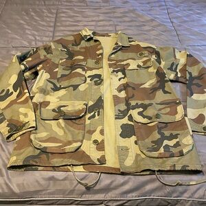 Camouflage Military Style Jacket